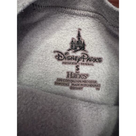 WALT DISNEY WORLD Vintage Crew Neck Sweatshirt Gray Size S Womens Mickey Mouse - Picture 5 of 8